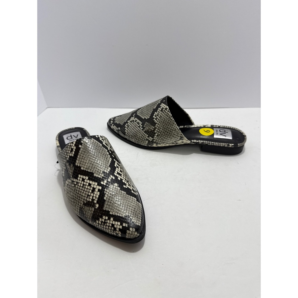 Dolce Vita Women Block Heel 9 Pointed Toe Mule Shoe Festival Mob Wife Career Y2K